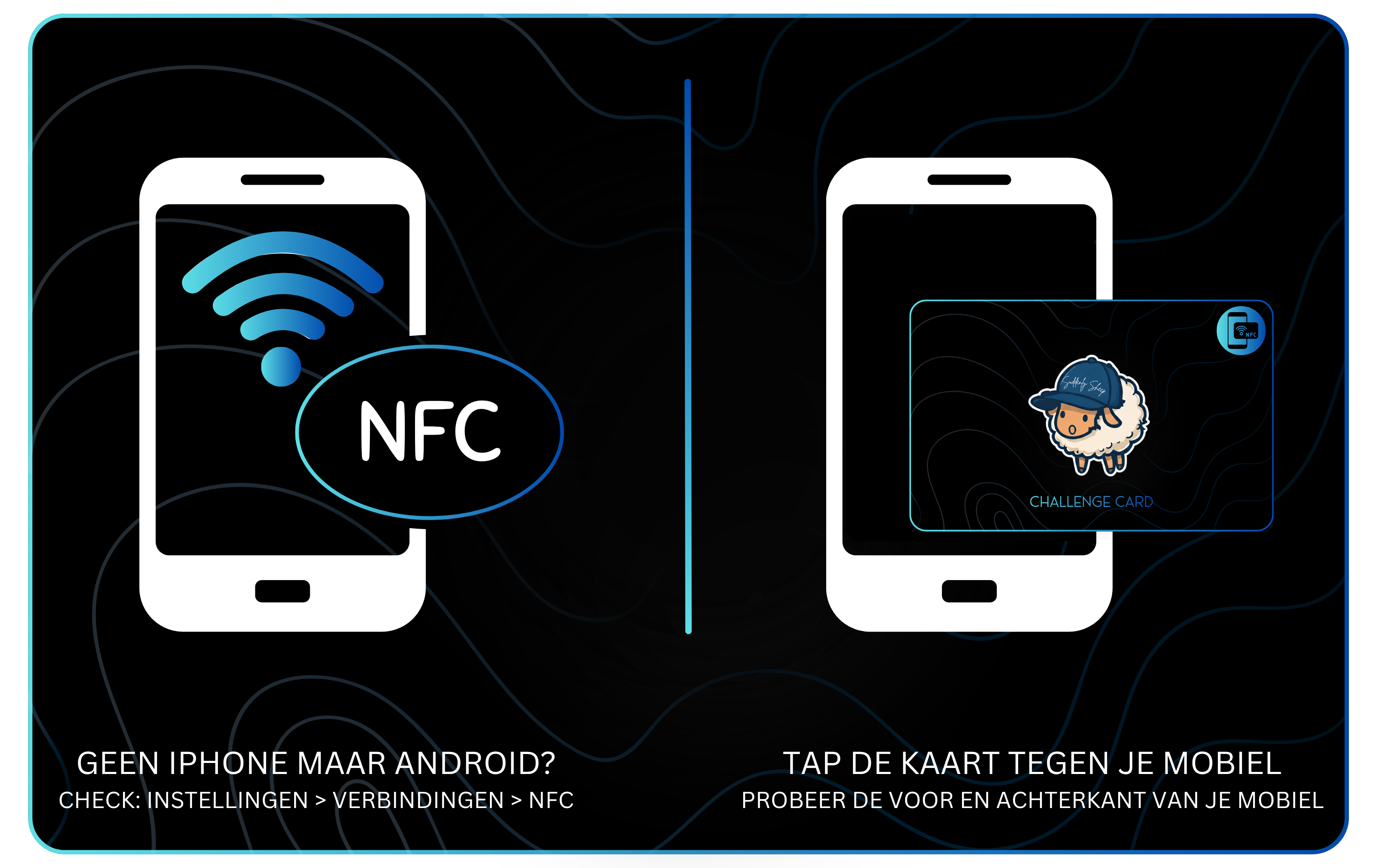 Suddenly Sheep Brand Challenge Card — Back